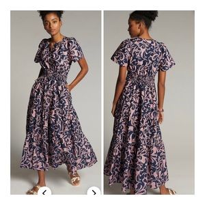 NWOT Anthropologie Somerset dress size L